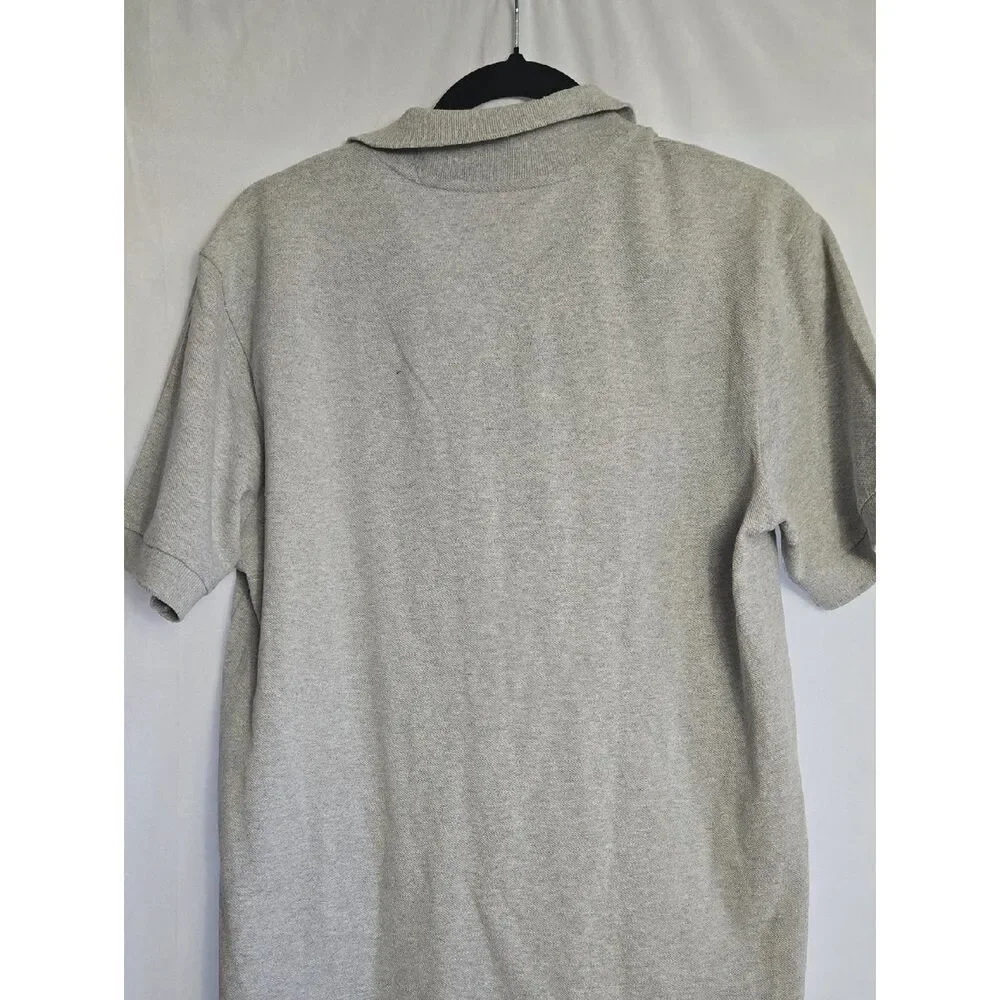 Banana Republic Light Gray Short Sleeve Polo Shirt